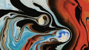 Tableau minimaliste abstrait