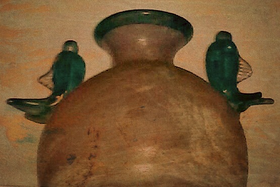 Un vase de Murano ancien