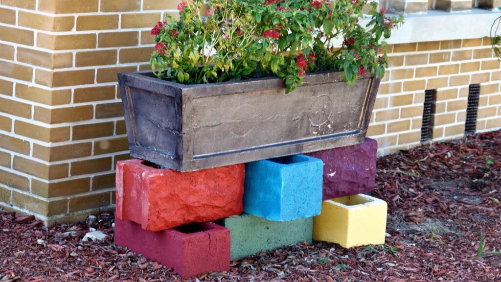 pot décoré