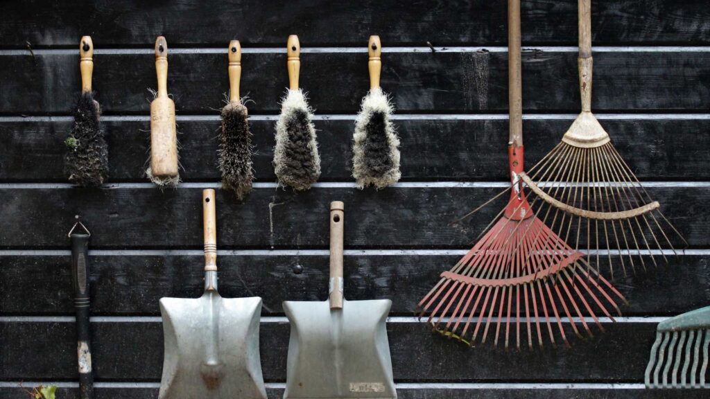 outils de jardin