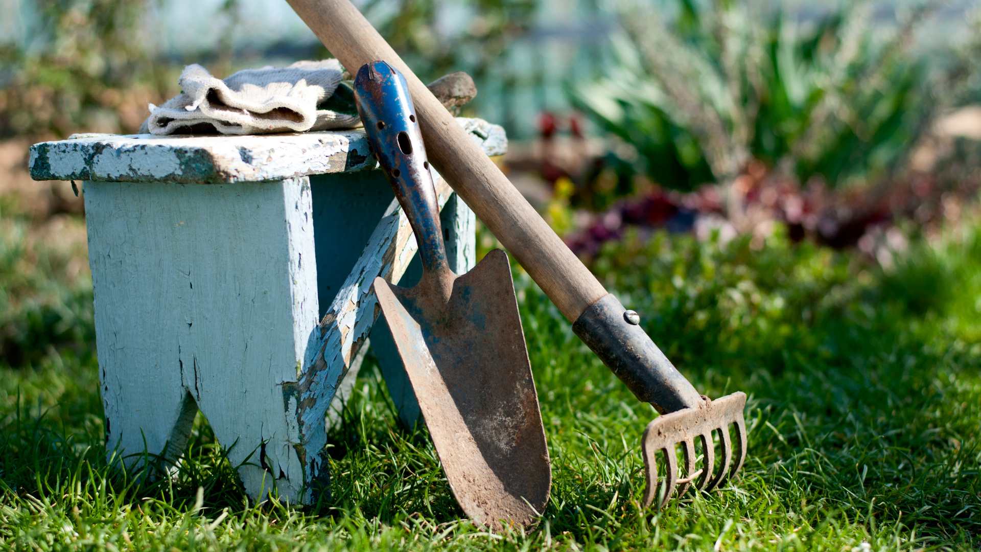 outils de jardinage