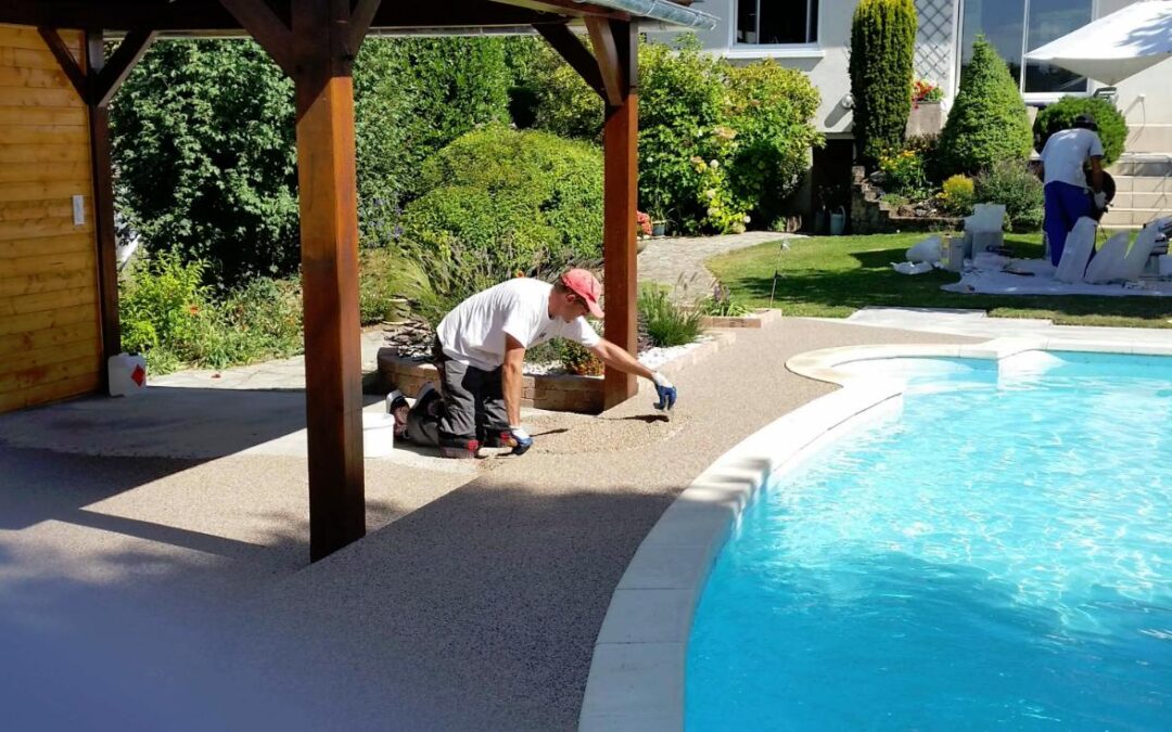 Pourquoi choisir le granulat de marbre pour vos terrasses extérieures ?