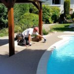 granulat marbre terrasse